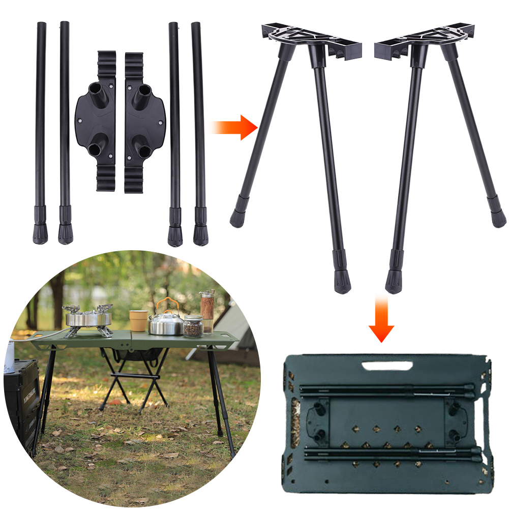 Inklapbare campingtafelpoten,  - Outdoor Furniture Diy recensie en prijs