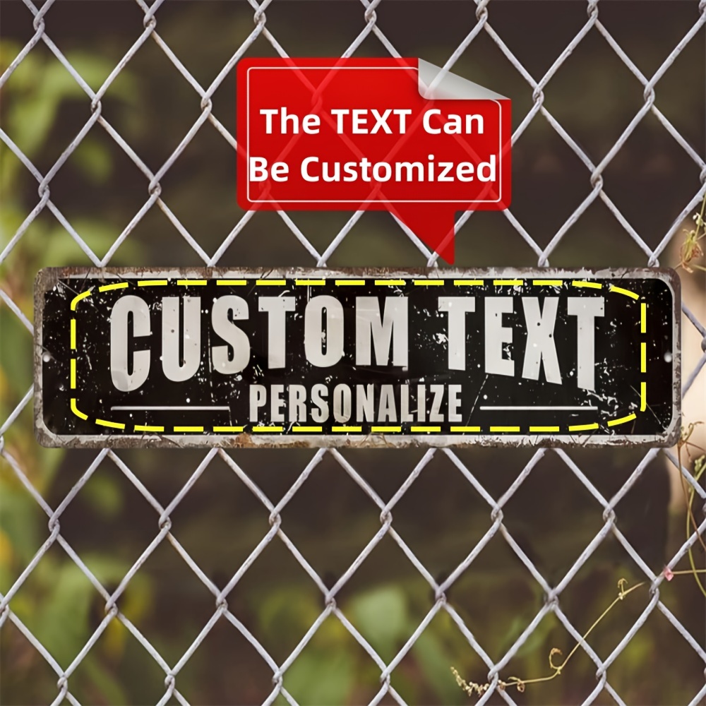 Gepersonaliseerde metalen weg- - Outdoor Furniture Metal recensie en prijs